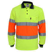 Hi-Vis Cool-dry 2T Bio-motion D/N Polo